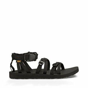 Teva Womens ALP Strappy Sport Sandal-Sz 9-Black